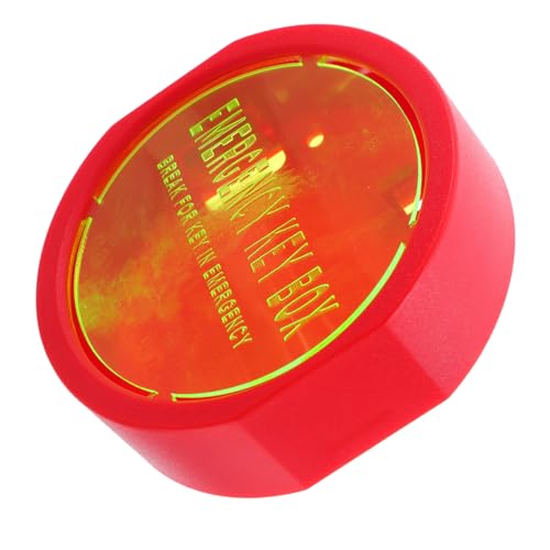 MAGICLULU Cassettina Chiavi Sicurezza in Plastica Resistente per Porte e Finestre Scatola Portachiavi Emergenza da Contenitore Robusto per Chiavi per Sicurezza Domestica