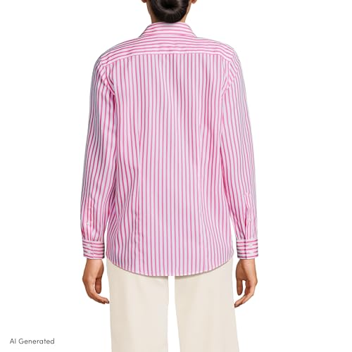 Image of Lands' End Women's Pinwale Cord Long Sleeve Shirt