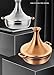 ZMQJEQANBG 304 Stainless Steel Moroccan Tagine Pot,Non Stick Tagine Stainless Steel Tower Stew Dry Pot Non-stick Slow Cooker Seafood High Lid Pan Electromagnetic Cooker Moroccan Tajine Casserole,Gold,
