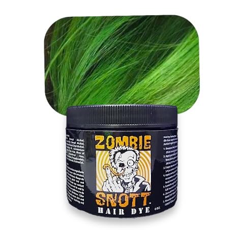 Zombie Snott Hair Dye- Innfection, Vibrant Bright Green