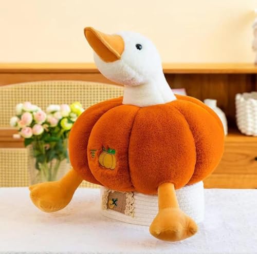 Image of Babique Pumpkin Duck Stuffed Plush Animal | Super Soft Toy | for Kids Birthday Gifts, Baby, Kids, Boys /Girls and Women (30 cm)