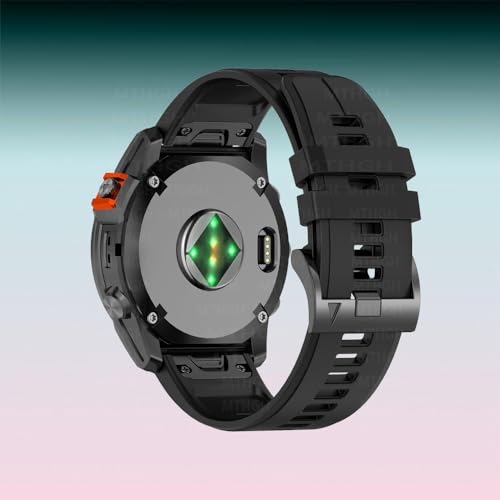 Correa de silicona para reloj Garmin Fenix 7X/6X/5X 26mm miniatura 6