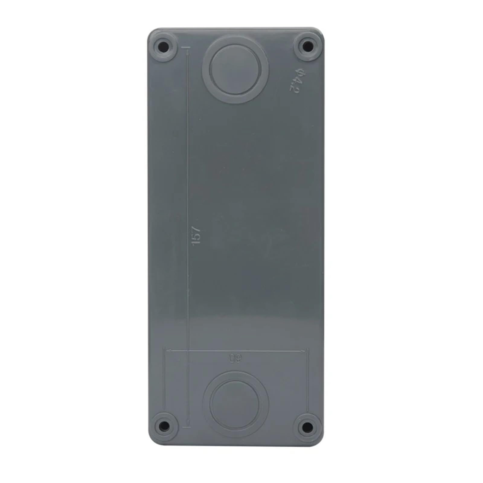 Caja de Control con interruptor de botón de luz, parada de arranque de energía, reinicio de 1234 orificios, bloqueo automático, 12V, 24V, 1 Uds.(10,24v)
