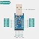 DAOKAI Serielles Konverter-Modul CP2104 USB 2.0 nach TTL UART Modul STC Downloader Flash-Erweiterungsplatine mit USB Verlängerungskabel Anschlusskabel Stiftleiste für Arduino für Raspberry P