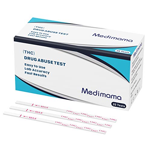 THC Test Kit Marijuana Drug Test Strips THC Urine Drug Test Kit Highly Sensitive Medically Approved Drug Test for Detecting