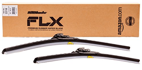Silblade Flx 2218 Premium Beam Wiper Blade Set - 22"/18" | Fits Various Models Of Acura, Cadillac, Chevrolet, Chrysler, Dodge, Eagle, Gmc, Honda, Hyundai, Infiniti, Lexus, Mazda, Mitsubishi #TOP3