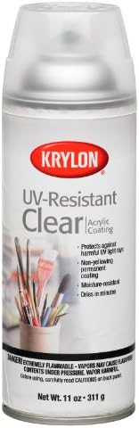 Krylon K01305 Gallery Series Artist and Clear Coatings Aerosol, 11-Ounce, UV-Resistant Clear Gloss