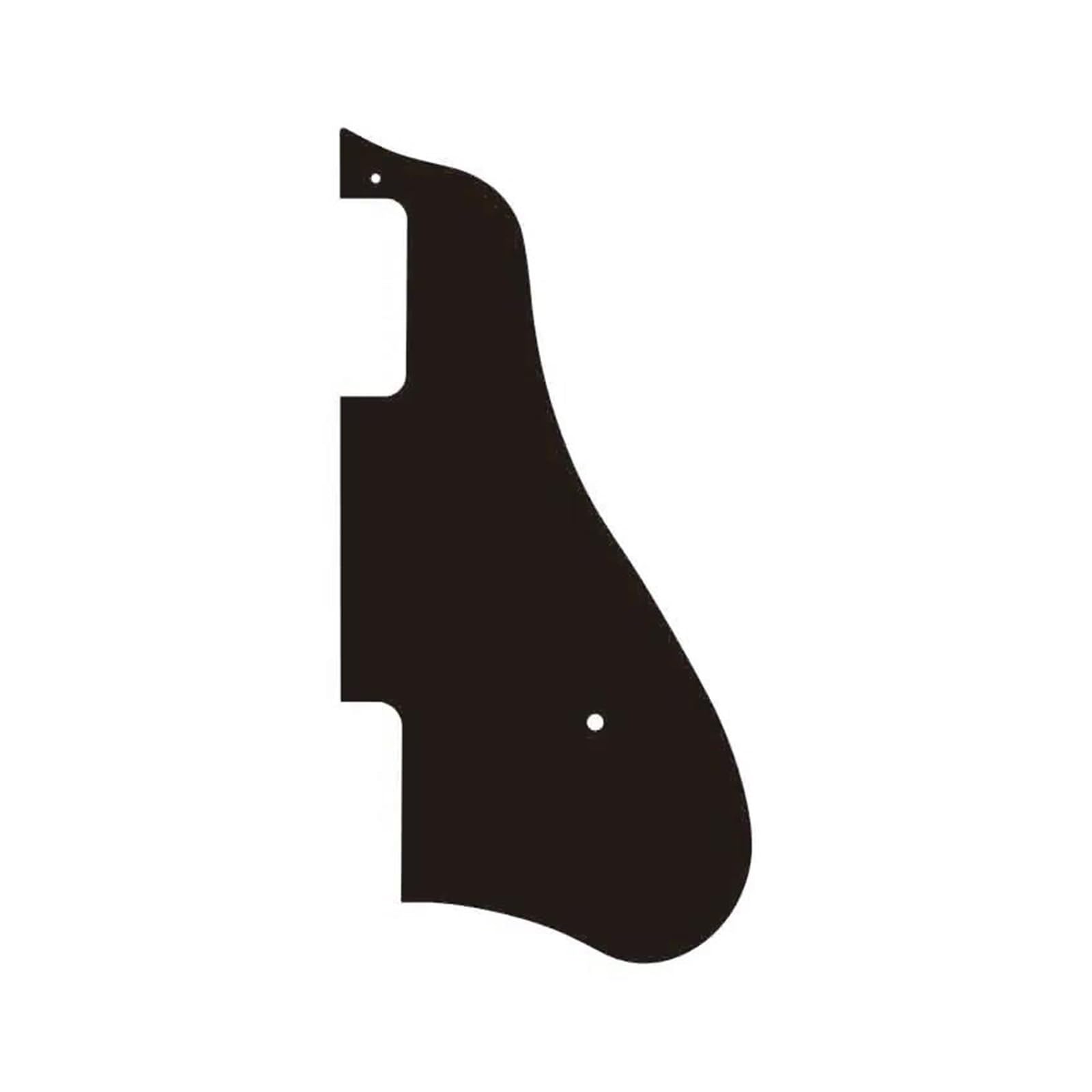 maskownica do gitary elektrycznej Części do gitary Pickguard 3Ply Black Modern Style Części do gitary