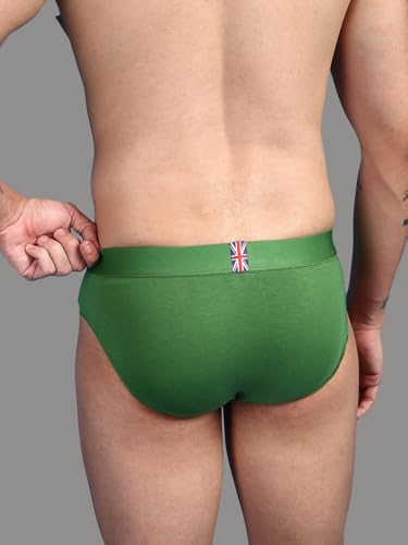 Image of ONN UK Classic Men's Ultra Soft Modal Fabric Brief with Feather Touch Ultra Soft Waistband (Pack of 1)
