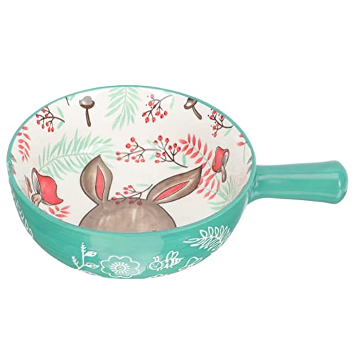 Amosfun 2 Pçs Tigela De Sopa De Cerâmica De Decoração Japonesa Alça Tigelas De Sopa Tigela De Impres