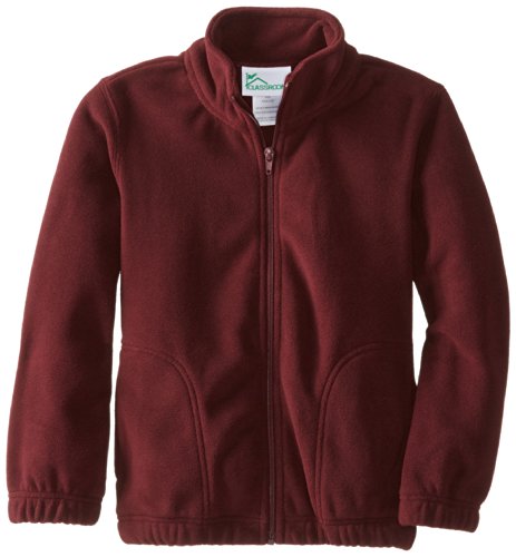 Image of Classroom Uniforms Polar Fleece Jacket for Boys and Girls with 2 Pockets & Zip-Front
