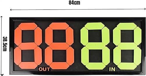 Marcador electrónico digital para fútbol 4 dígitos miniatura 2