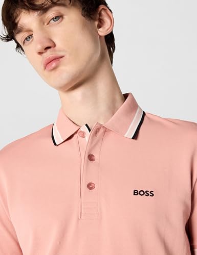Image of BOSS Mens Paddy Short Sleeve Polo Shirt