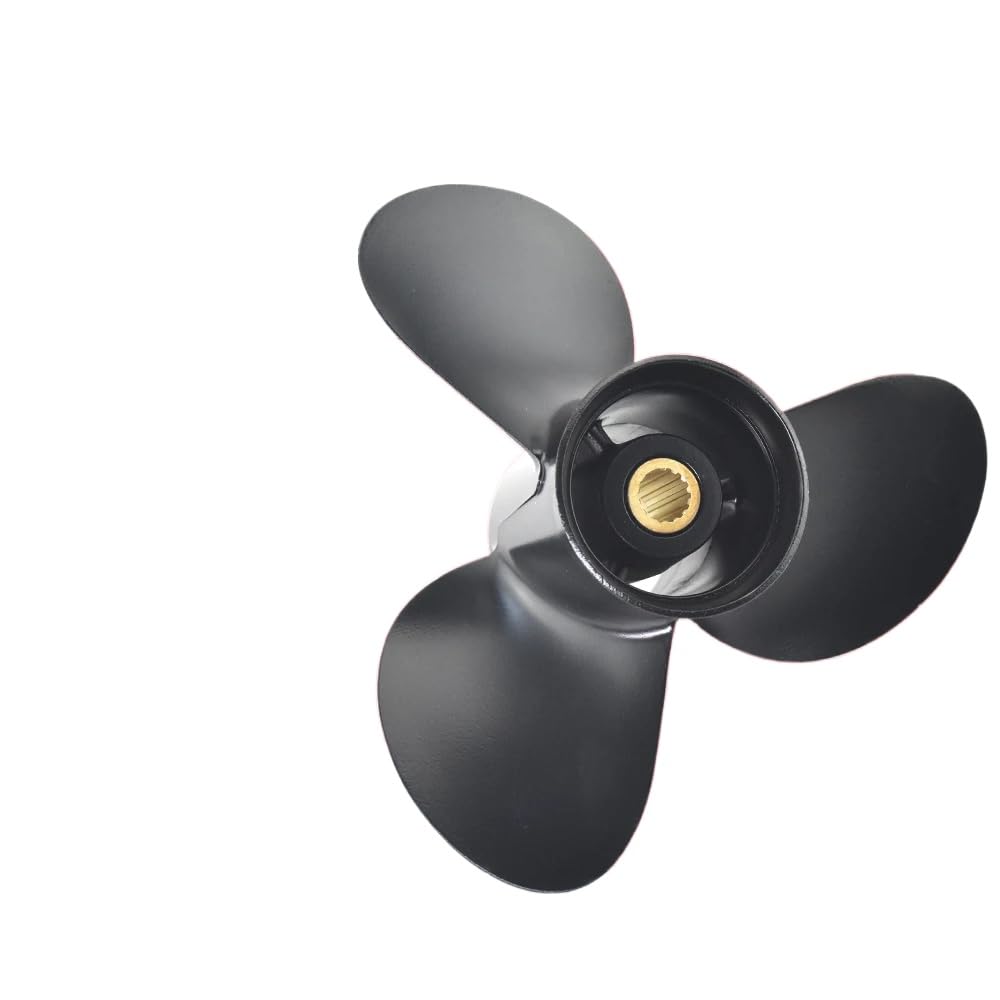 Elabora Marina in Alluminio Compatibile 3 14 Spline 9 25 x 12 per Motori fuoribordo da 9 a 20