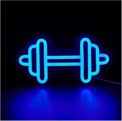 Lampe néon gym LED luminaire décoratif haut de gamme pour fitness