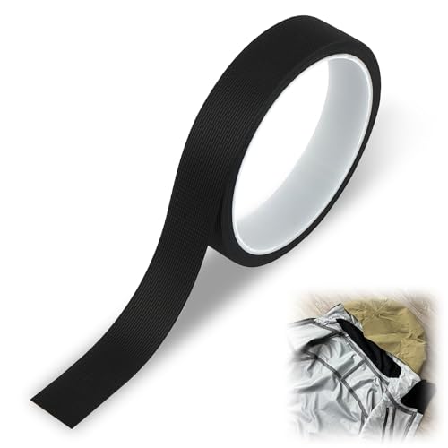 Tikplus Nahtband zum Aufbügeln, Patch-Reparaturband 20mm Breit, Zelt Klebeband Wasserdicht, Nahtdichtband Stoff, Dichtband Selbstklebend für Fabric Neoprenanzüge Repair, Seal (20mm*5m)