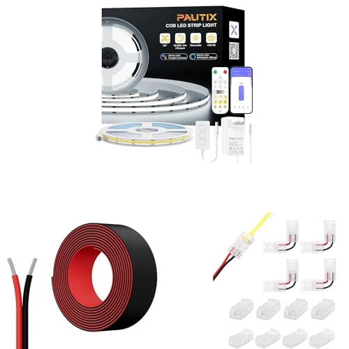 Tira LED COB PAUTIX 10 m compatible Alexa/Google miniatura 1