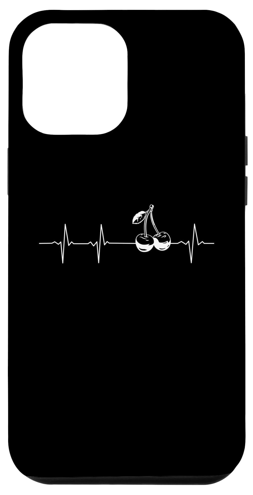 iPhone 14 Plus Cherry Heartbeat Nature Vegetable EKG Pulse Case