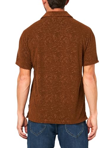 Polo Chuck John Varvatos haut de gamme coupe ajustée maille de coton