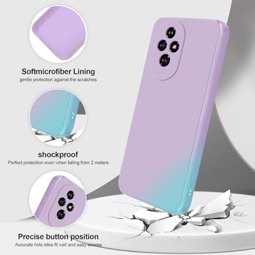 GiiYoon Case Compatible with Honor 200, Silky-Soft Touch Full-Body Protective Phone Silicone Case - Image 2