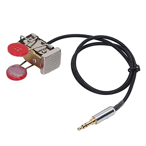 Tecla automática CW Morse de latón portátil mini