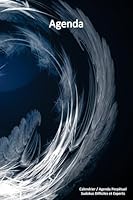 Calendrier / Agenda Perp�tuel Avec Puzzles Sudoku - Couverture Tournoiements Bleus (15 X 23 CM): 56 Semaines + 112 Sudokus (56 Sudokus Difficiles + 56 Sudokus Experts Avec Les Solutions) 1542630576 Book Cover