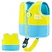 Giubbotto di nuoto per bambini e bambine, con cinghie di sicurezza regolabili, età 1-3 o 3-6 (KS-GB,3-6)