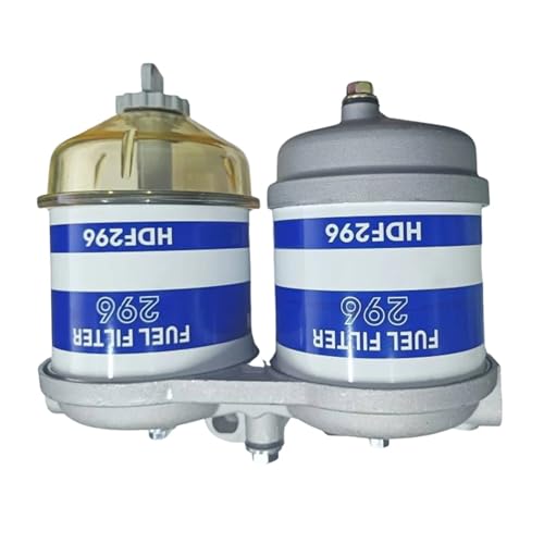Filtro de combustible dual diésel para eliminar agua en tractores y motores 296
