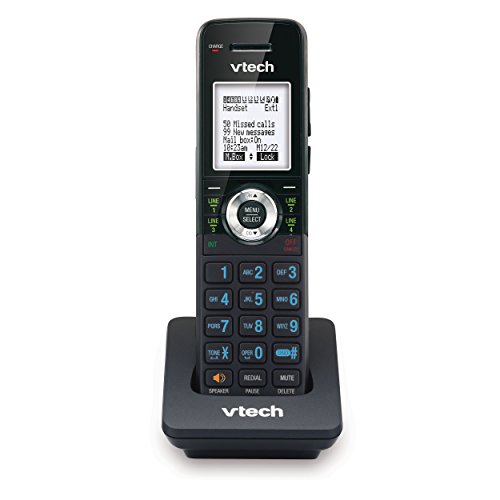 Image of VTech Accessory Handset for VTech AM18447 Small Business System, Black (Pack of 4)