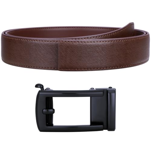 Image of Labnoft Men's PU Leather Auto-lock Belt
