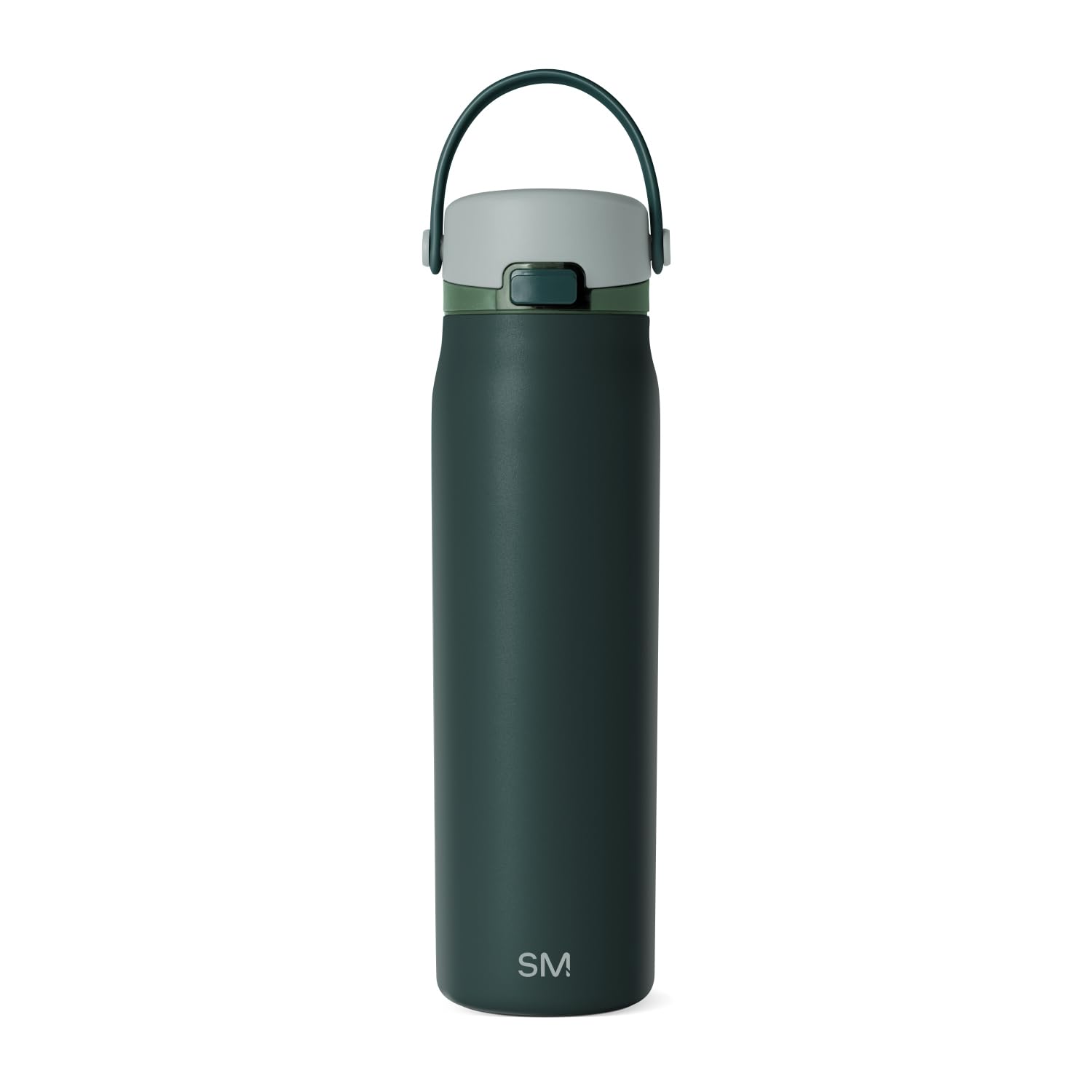 Simple Modern Mesa Sport Water Bottle with Covered Chug Lid | 30oz Cup Holder Friendly Insulated Stainless Steel Bottle for Gym, Sports and Travel |