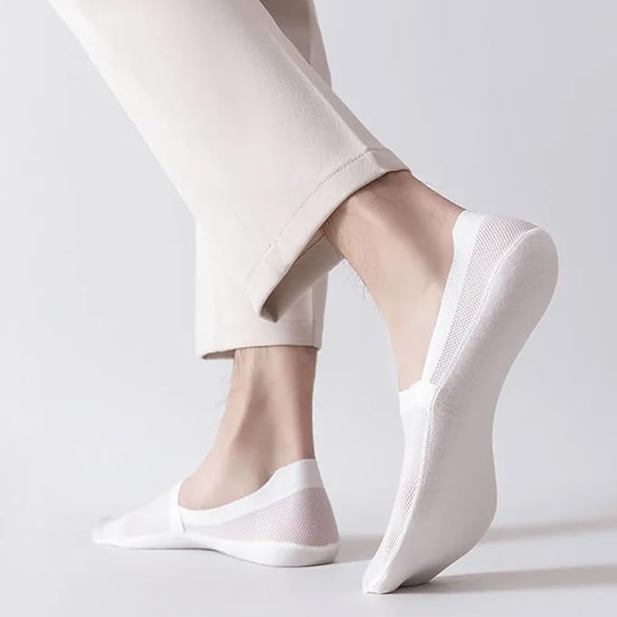 Repertoire Socks,Ultra Thin Liner Socks Non Slip Combed Cotton No Show for Women Men,Cooling Sock for Hot Feet3