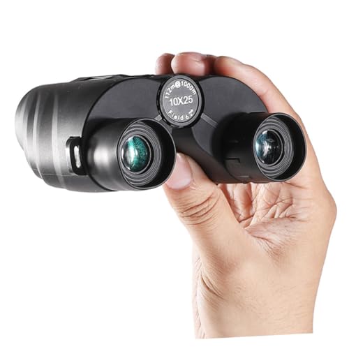 Binoculares compactos 10x25 para exteriores y noche miniatura 4