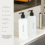 APOTHEKE Liquid Hand Soap, Canvas (10 Fl Oz) - Hydrating Hand Wash with Natural Coconut & Aloe Vera - Image 4