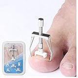 Cantidad: 1SET TOSSPER Uña del Dedo del pie uña Recuperar Corrección Herramienta de pedicura uñas de los pies Fixer pie de uñas Herramienta del Cuidado del Clavo de Ortesis Corrector de pedicura Herramienta XYR