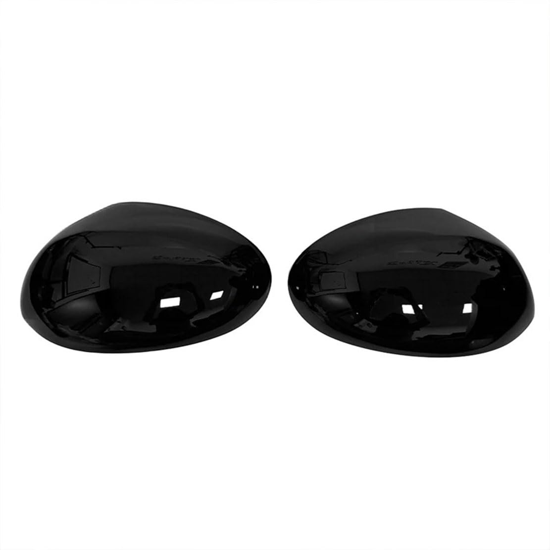 MSMDG Car wing mirror cover,Compatible with Toyota Aygo 2005–2014,Auto Parts,black