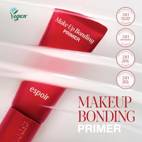 Image of Espoir Bonding Primer for Makeup, Hydrating & Blurring Primer for Smooth, Long-Lasting Makeup Base, Lightweight Non-Greasy Formula for Oily, Vegan, Korean Makeup, Festival Essentials, 37g