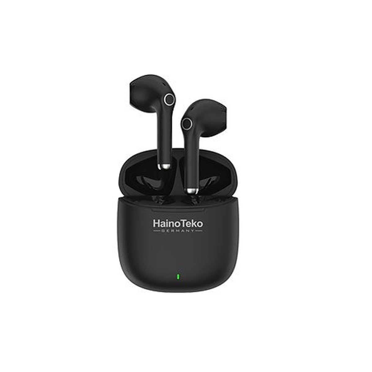 HainoTeko GermanyTrue Wireless Earphone With Super Clear Microphone Multi Functional Touch Control Designed For iPhones and Android (Black)
