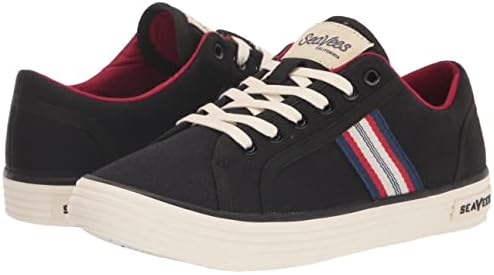 SEAVEES Women's Balboa Court Shoe Black 6.5 B (M) | Image 6
