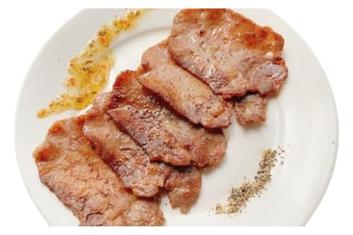 [朝倉市制施行20周年記念企画] 訳あり 牛タンスライス 厚さ3mm 塩仕込み 薄切り 計約1kg(500g×2P) お肉 ヘルシー 塩ダレ 牛たん