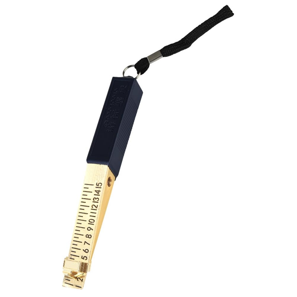 Idhadkc Door- Measuring Tool, 1-15mm Fire Door- Gauge Checker, Feeler Gauges for Engineering Inspection Measurement