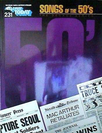 Songs of the 1950s – The New Decade Series - E-Z Play® Today Volume 365 (Sheet Music) E-Z Play Today (159571) by Hal Leonard Songs of the 1950s – The New Decade Series - E-Z Play® Today Volume 365 (Sheet Music) E-Z Play Today (159571) by Hal Leonard