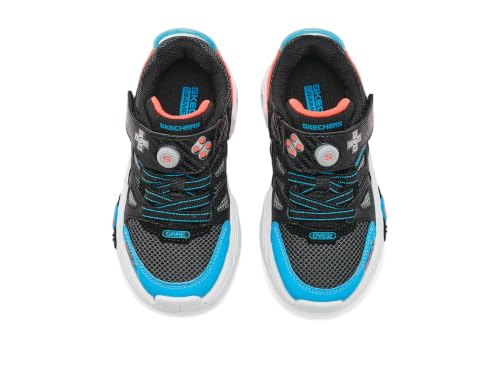Skechers Chaussures de Sport Gametronix 3.0 lavables en Machine pour garçon Synthétique TextileBordure Multiple 4 Big Kid - vue 2