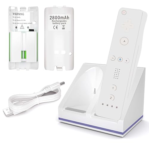 GELINTO 2 in 1 Charging Station Charger Dock with...