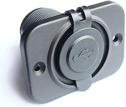 Marine BANDC Impermeable Coche Barco Toma de Corriente Duelo Cargador USB Socket Panel Jack 2.1?A/1?A Marine BANDC Impermeable Coche Barco Toma de Corriente Duelo Cargador USB Socket Panel Jack 2.1?A/1?A