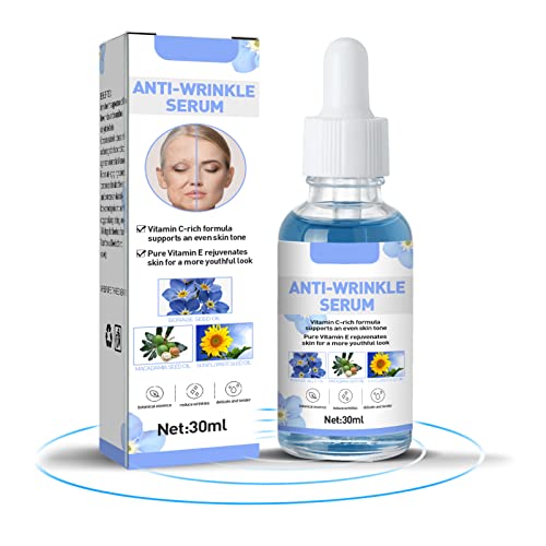 Anti-Aging Serum with Natural Botanical Essence, Anti Wrinkle Serum 30ml, Ethanos Triple Action Blemish Skin Corrector Serum, Face Serum For Glowing Skin (1 Pcs) Cover