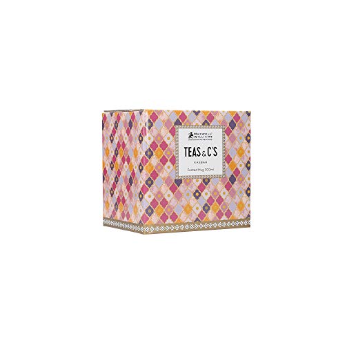 Maxwell & Williams Teas & C’s Kasbah Taza de Café de Porcelana, 300 ml – Rosa - Imagen 3