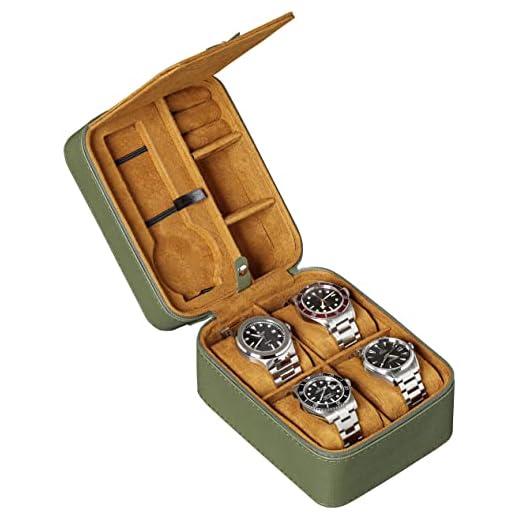 Can i carry smart watch in checked luggage ROTHWELL 5 Watch Travel Case Organizer