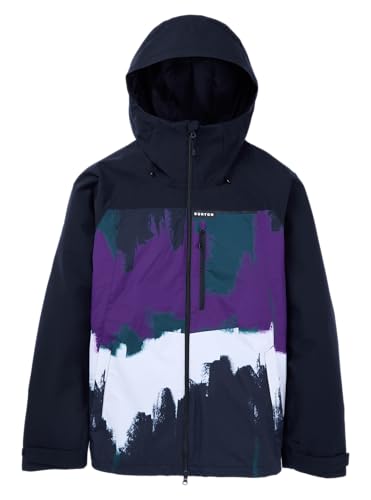 Image of Burton Men's Lodgepole 2L Jacket, True Black /Forest Chalk, XL