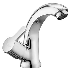Oleanna Mazza Brass Quarter Turn Fittings Swan Neck (Chrome Finish)